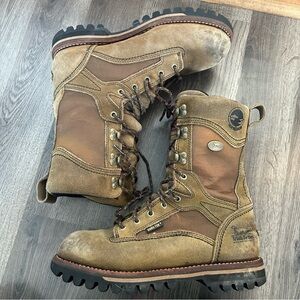 Irish Setter Tan Leather lace up Men's Boots 8.5